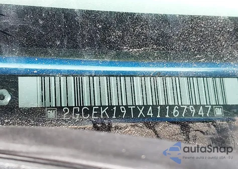 2004 Chevrolet Silverado 1500 Z71 from USA, damaged, VIN 2GCEK19TX41167947